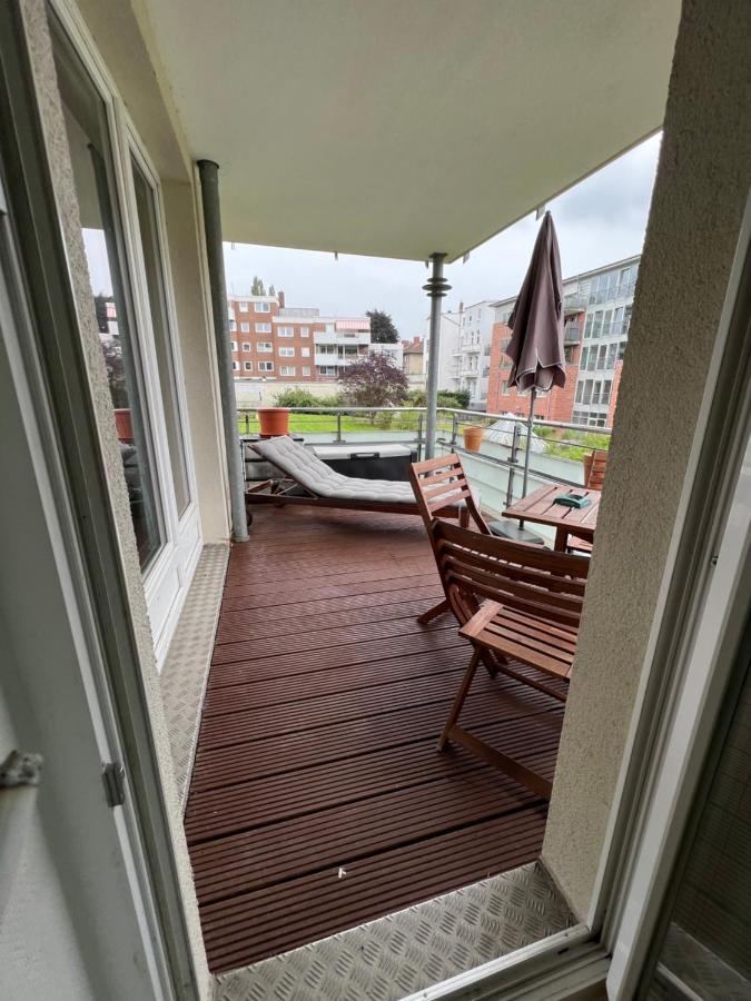 Zwischen Draegerpark Und Dem Stadtpark Leilighet Lübeck Eksteriør bilde